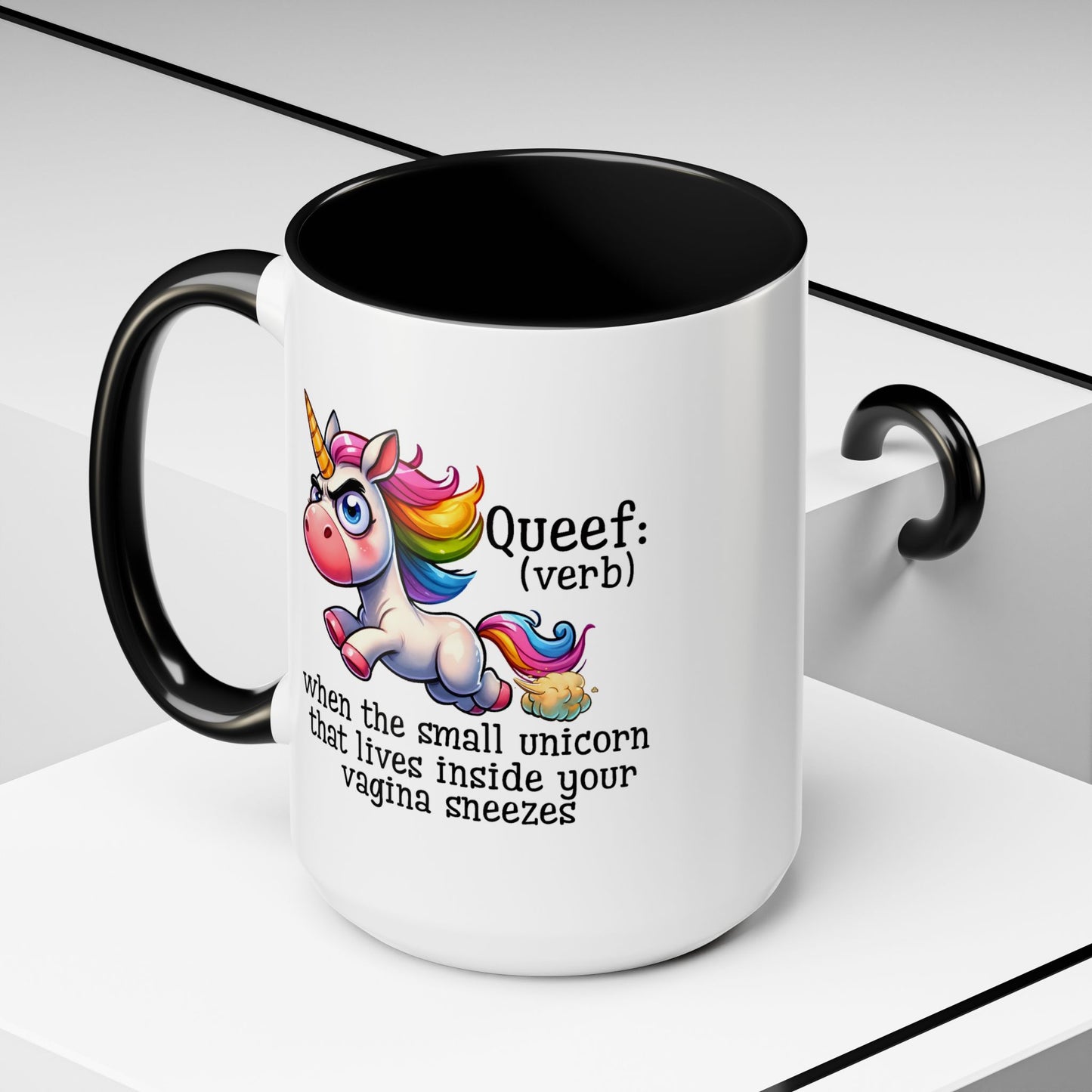 Adult Mug - Queef Unicorn