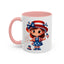 4th of July - American Girl Flag