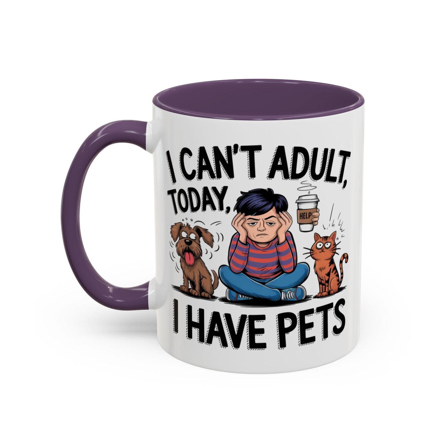 Animal Mug - I Can't Adult Today