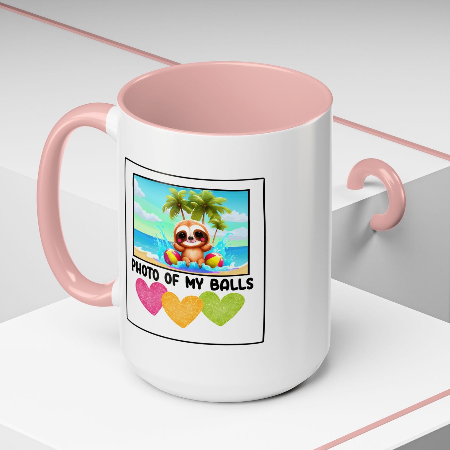 Adult Mug - Photo of My Balls