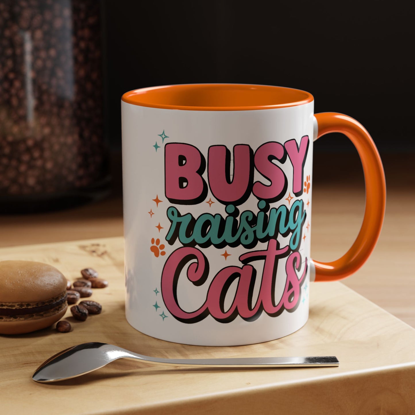 Animal Mug - Busy Raising Cats