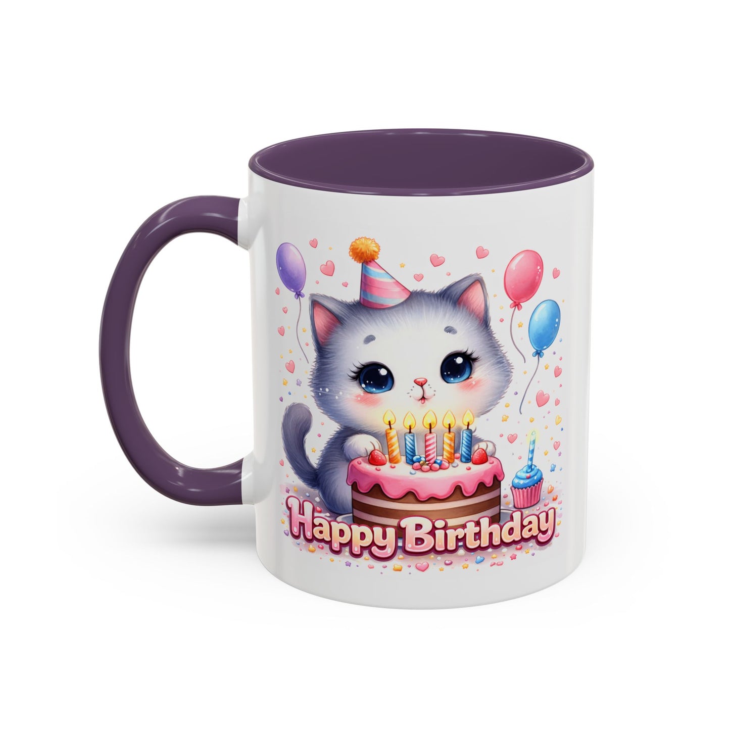 Birthday Mug - Birthday Kitty
