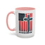 Religious Mug - One Nation Flag Cross