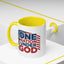 Religious Mug - One Nation Flag Cross