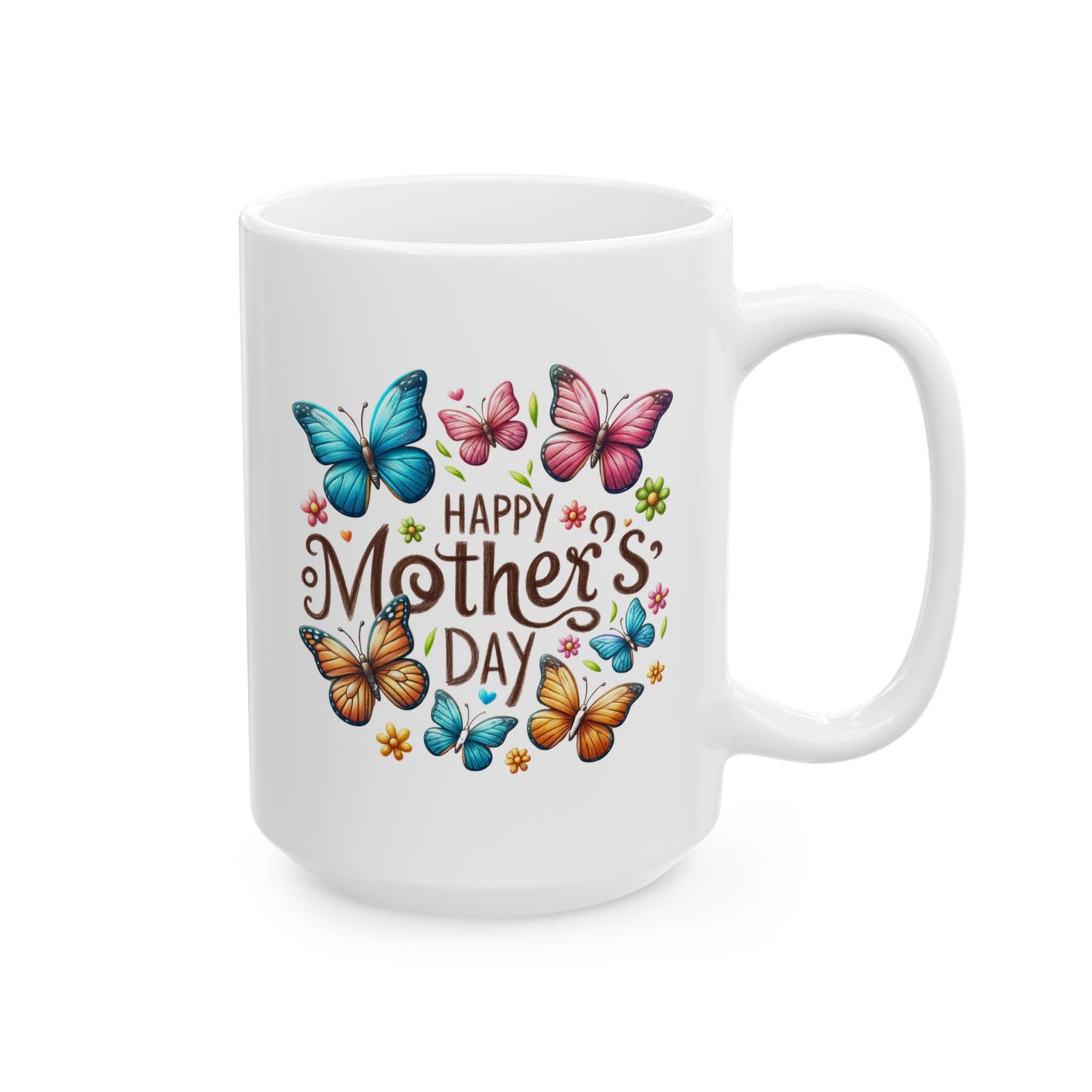 Mother's Day Mug - Happy Mother's Day Butterflies