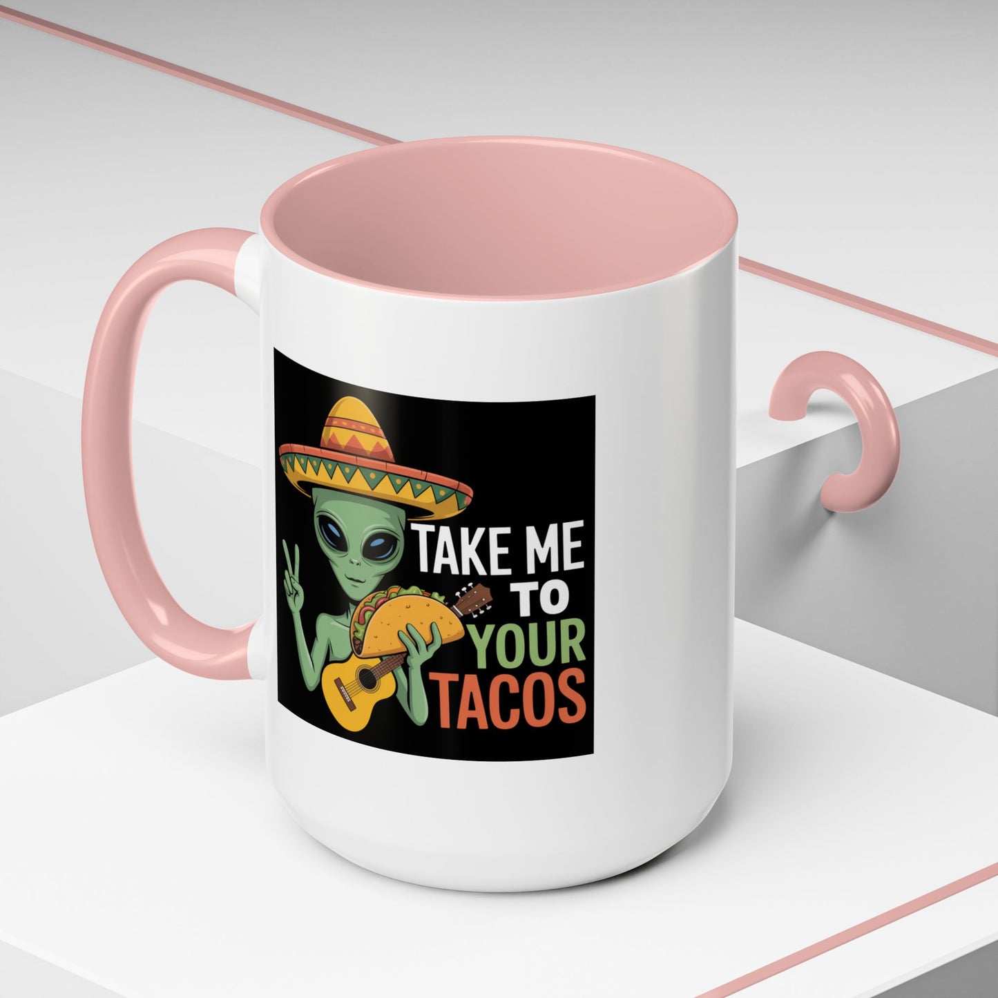 Alien Mug - Take Me To Your Tacos