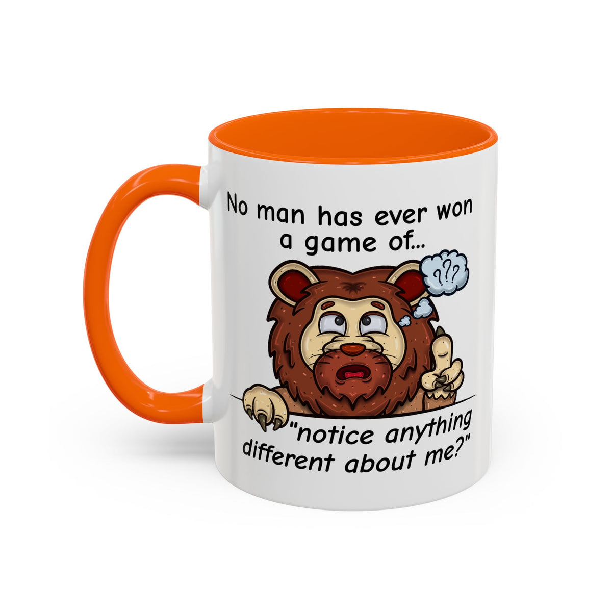 Humor Mug - No Man Has Ever Won a Game