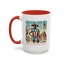 4th of July Mug - Just a Girl Who Loves America