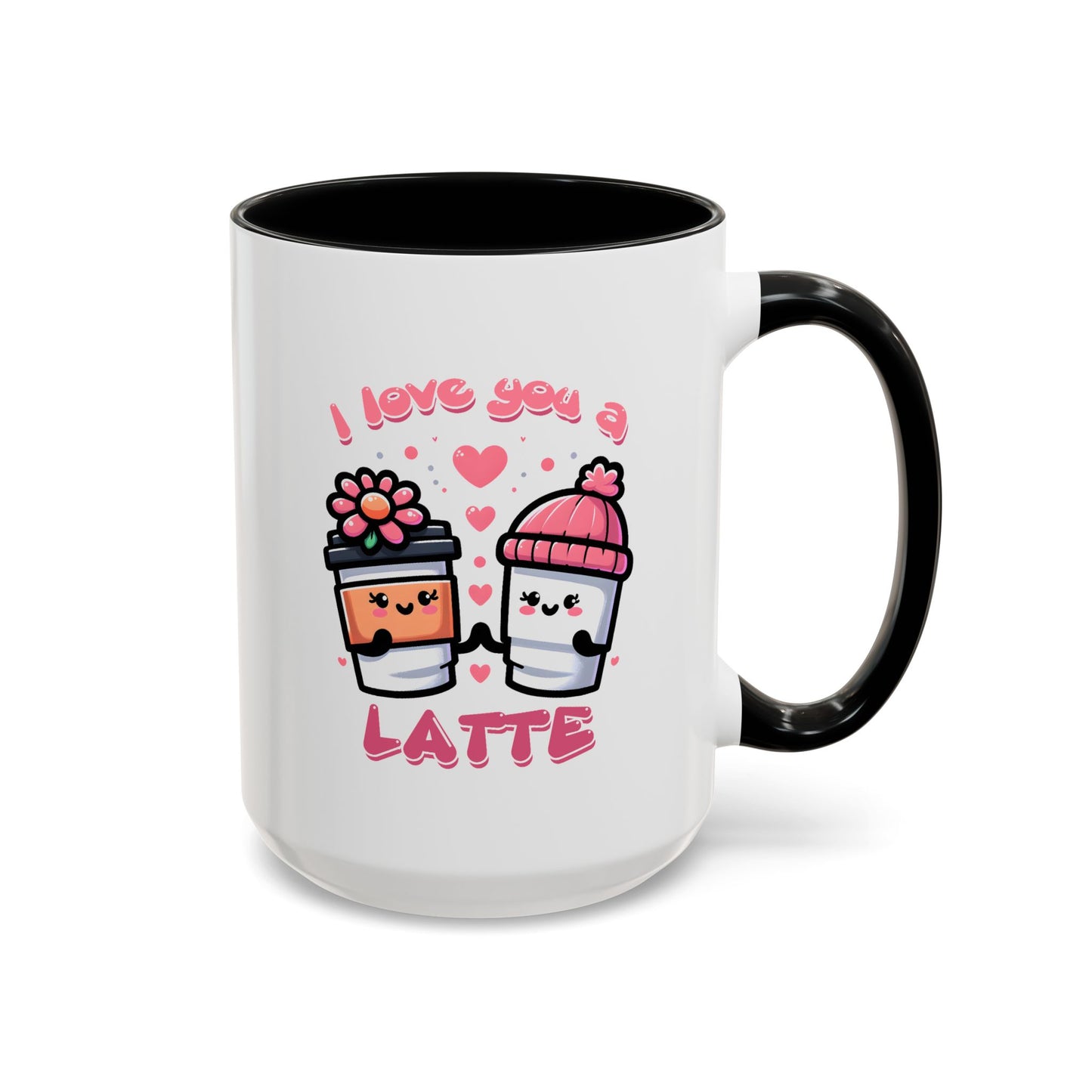 Valentine's Day Mug - I Love You A Latte Cute