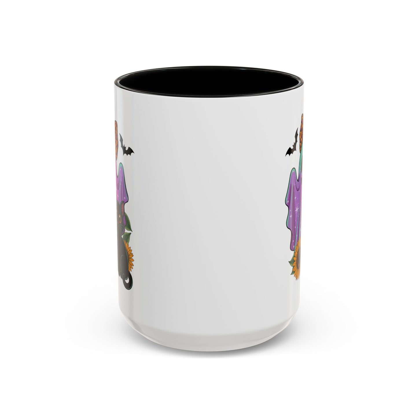 Halloween Mug - Cute Ghost With Cat