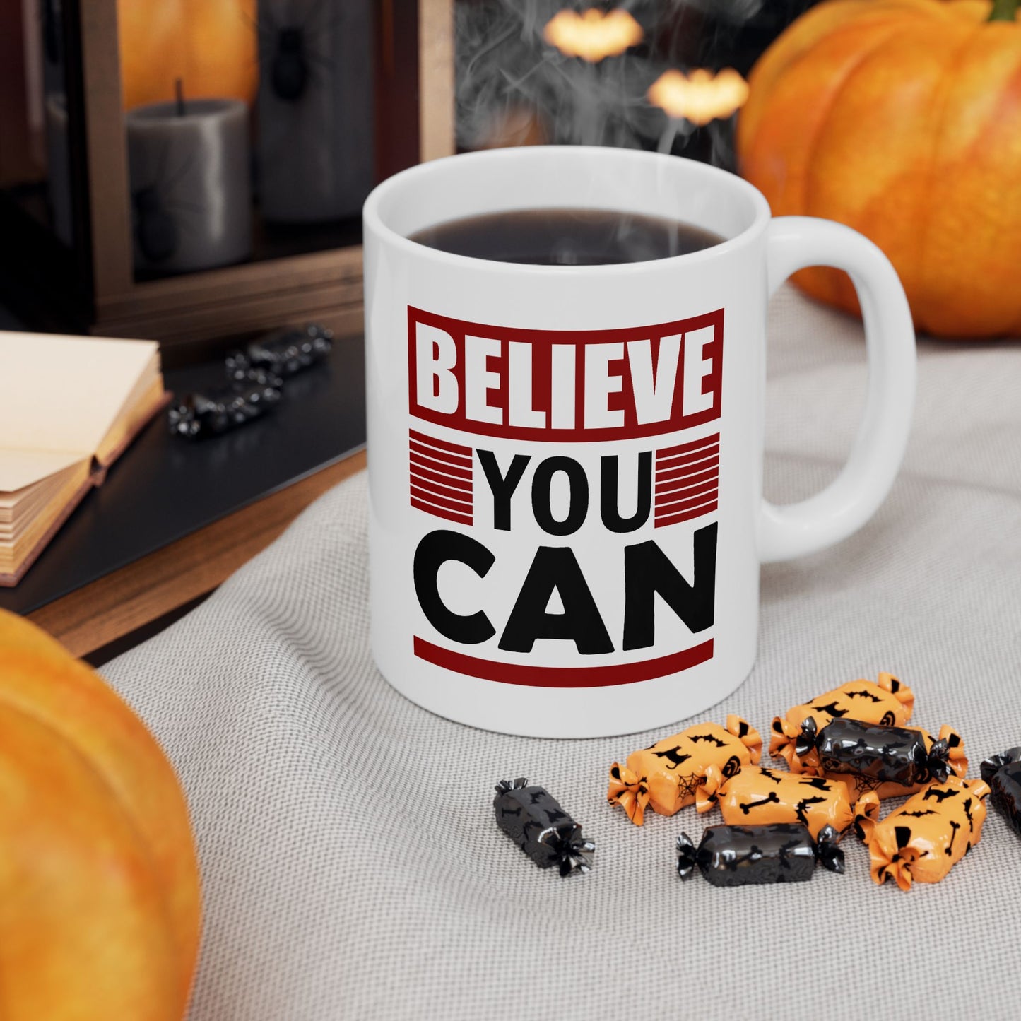 Motivation Mug - Believe You Can Messsage