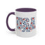 4th of July Mug - USA EST 1776 Floral