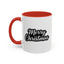 Christmas Mug - Merry Christmas White Black & Grey Text