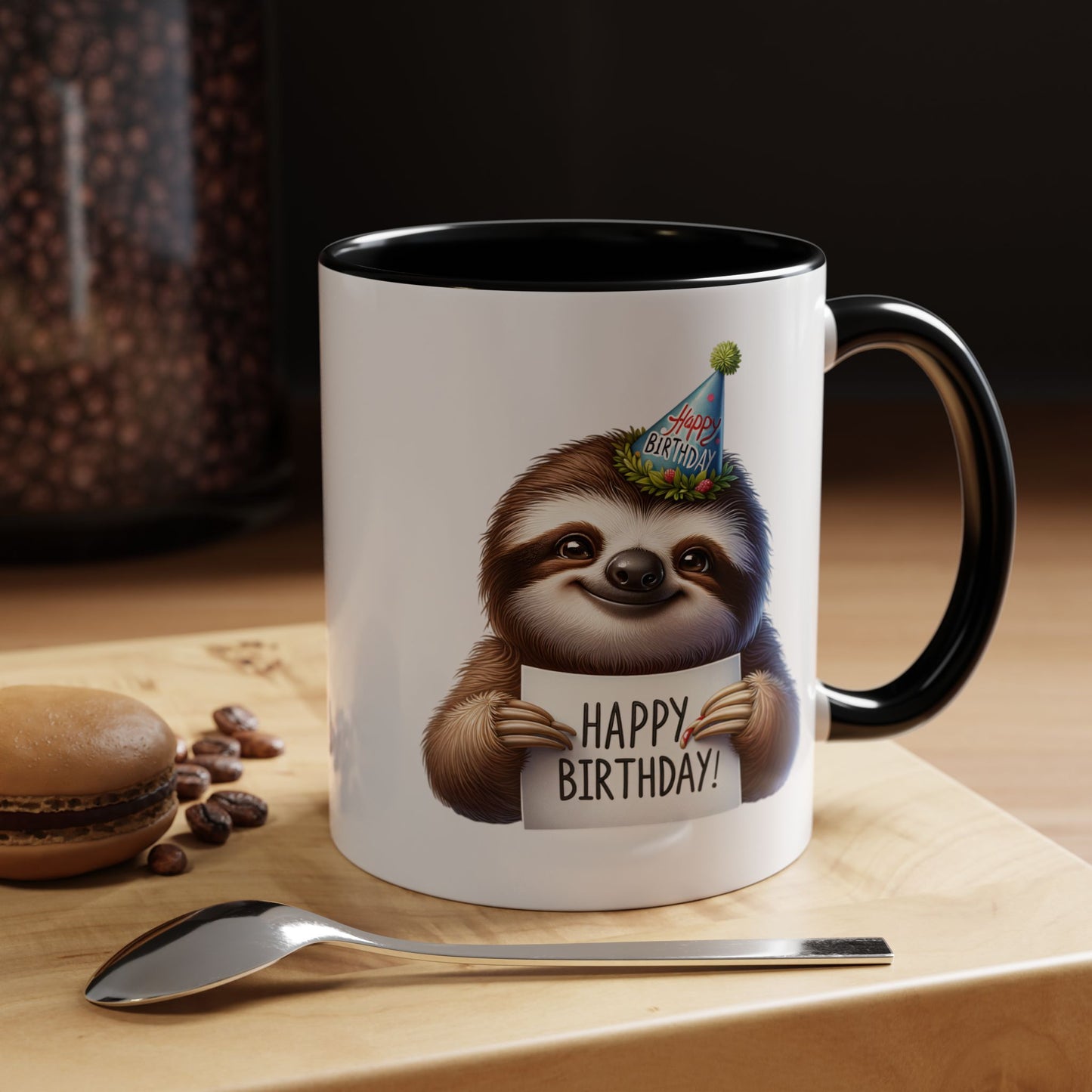 Birthday Mug - Sloth Clipart