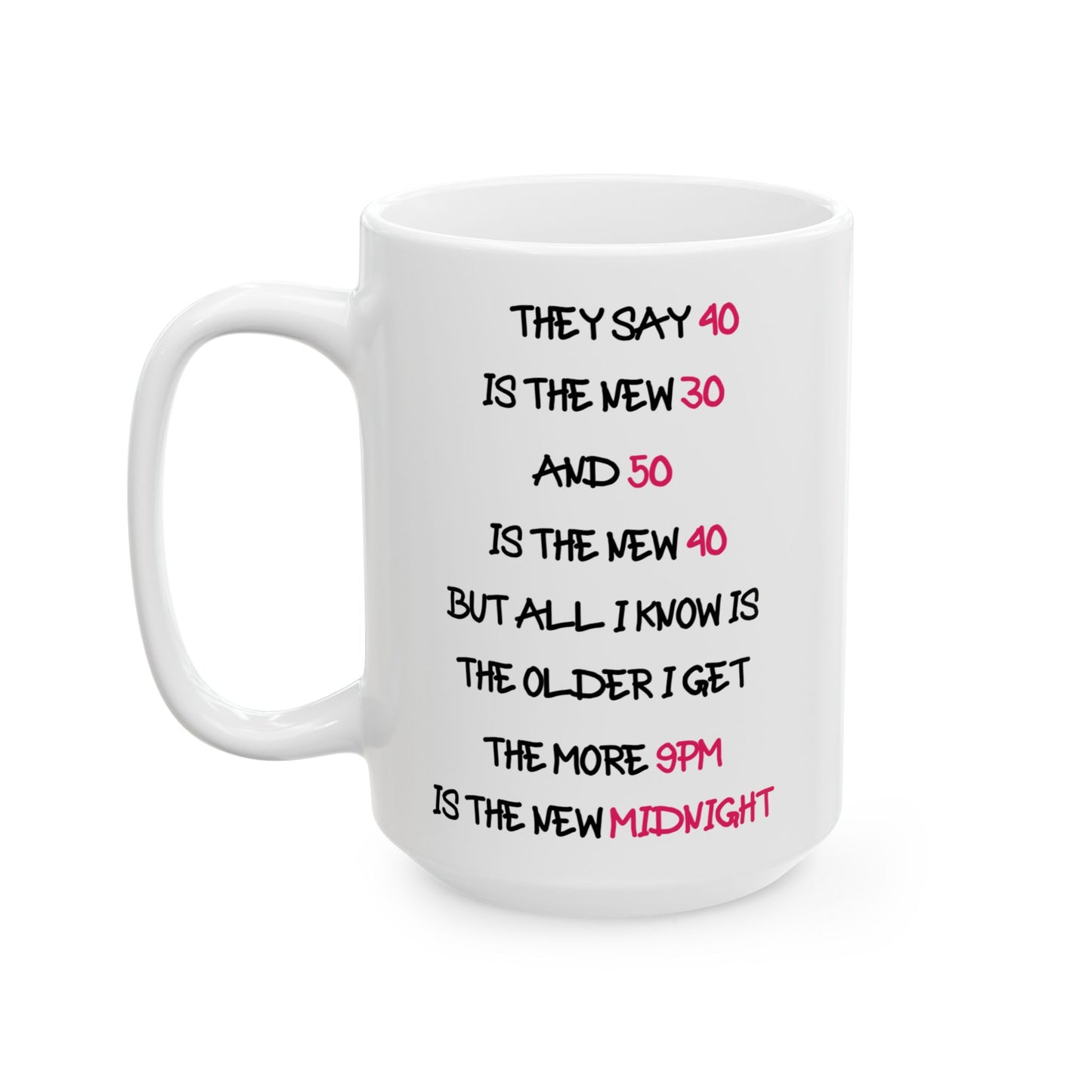 Birthday Mug - They Say 40 is the New 30