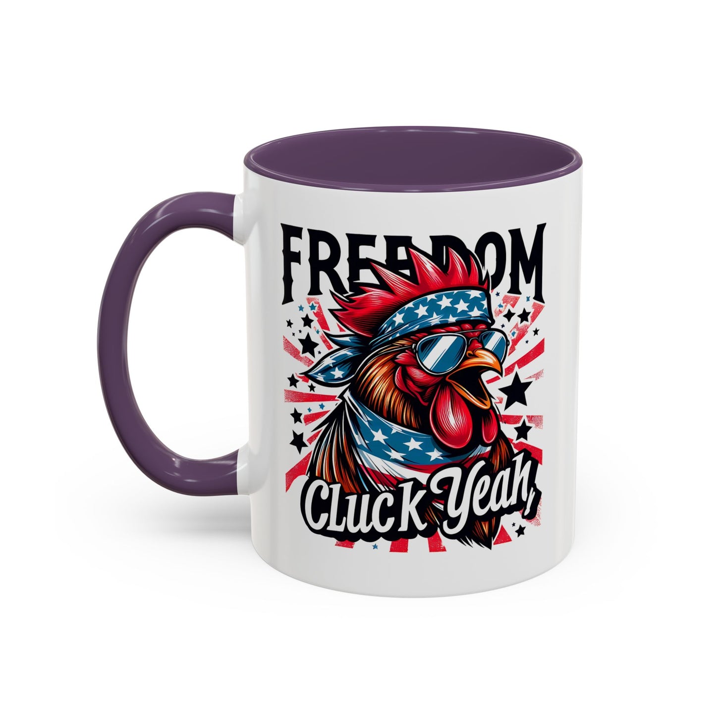 4th of July Mug - Freedom Cluck Yeah!