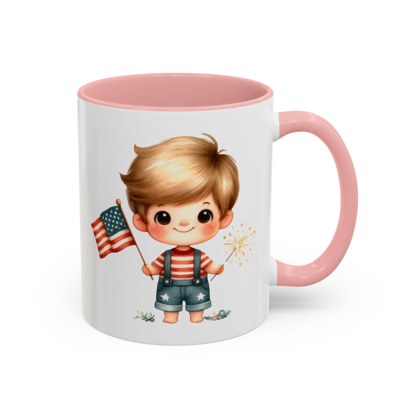 4th of July - American Boy Flag 2