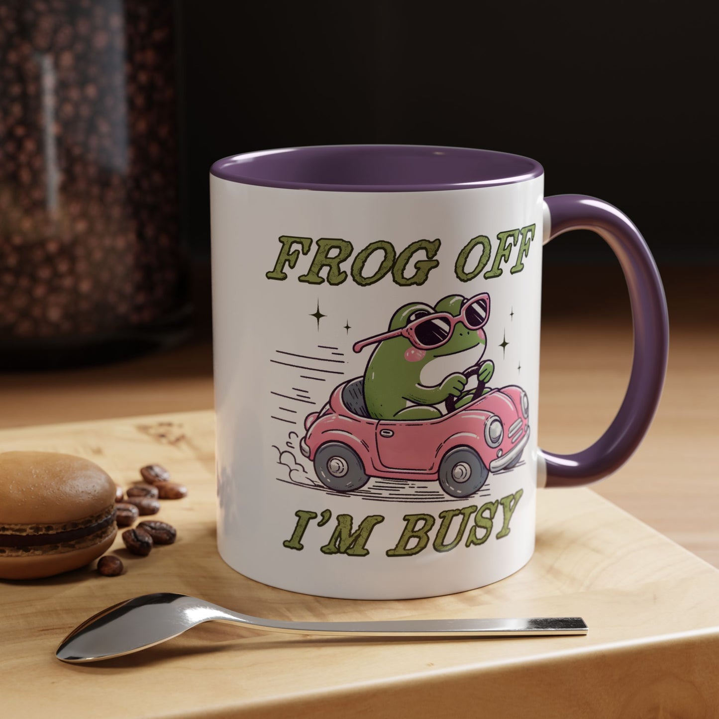 Humor Mug - Frog Off I'm Busy
