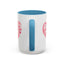 Valentine's Day Mug - Love You Heart Lettering