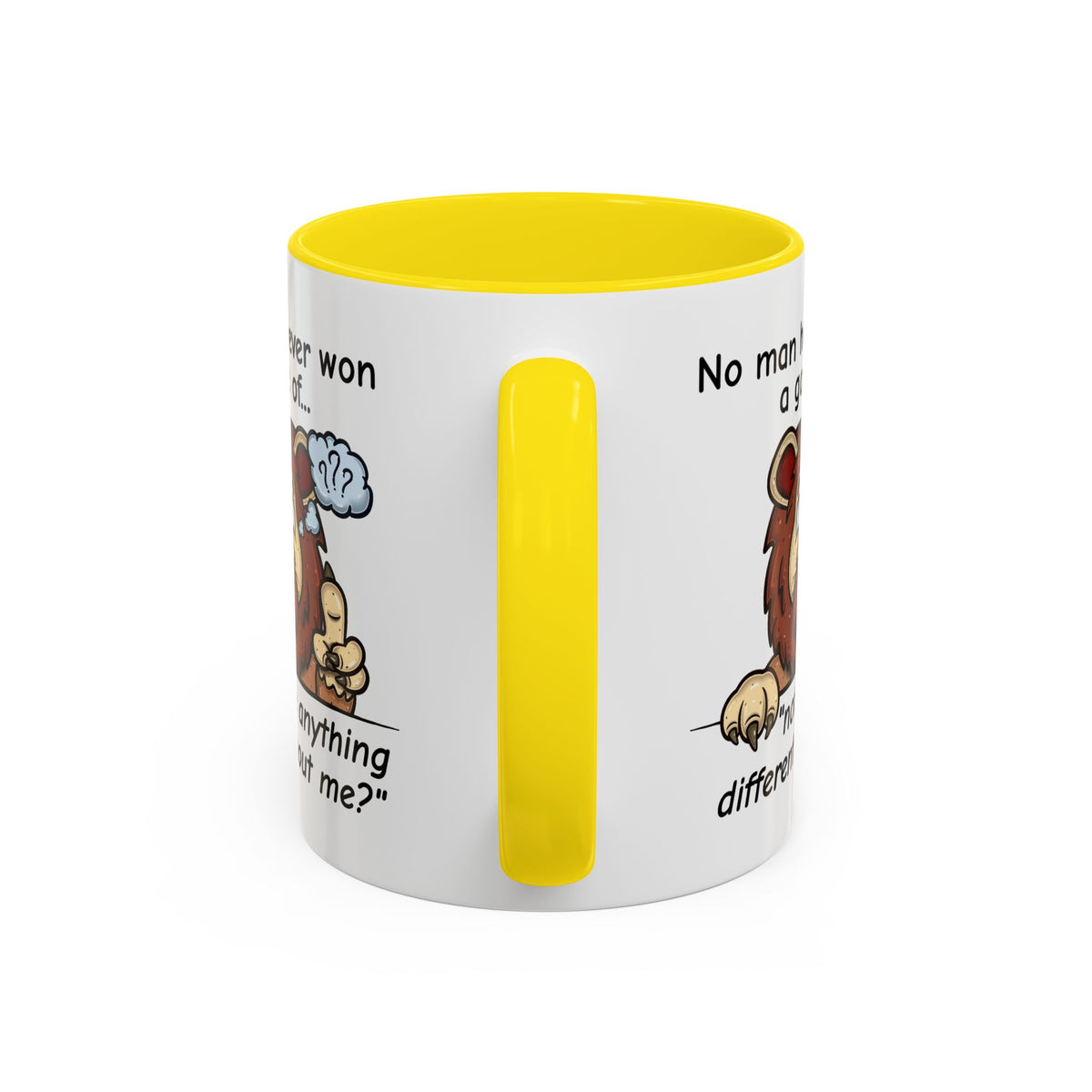 Humor Mug - No Man Has Ever Won a Game