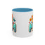 Mother's Day Mug - Mom Cat Red Heart