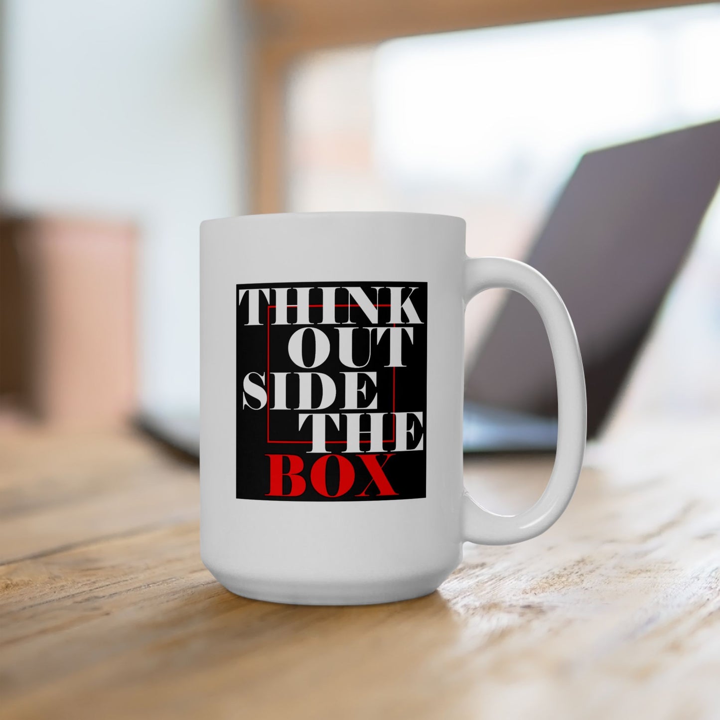 Motivation Mug - Think Outside The Box 3