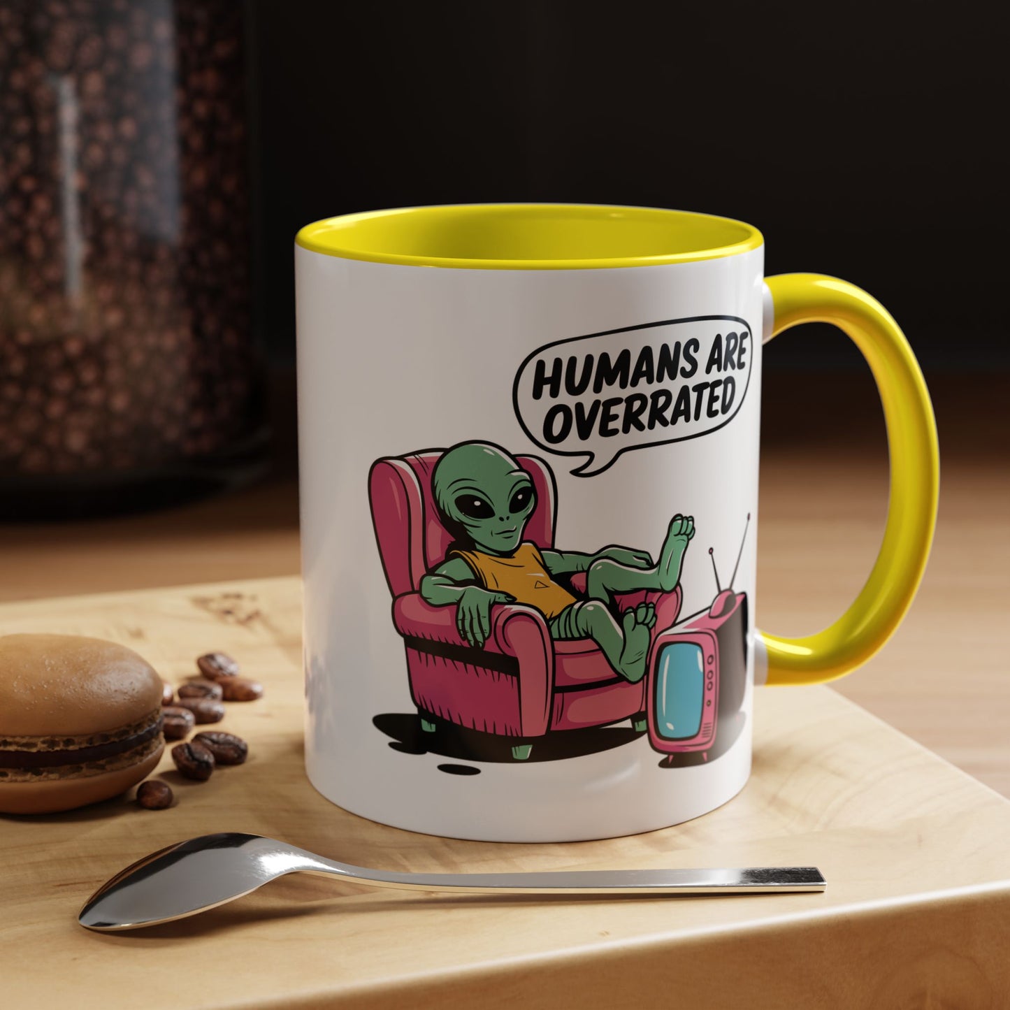 Alien Mug - Humans Are Overrated