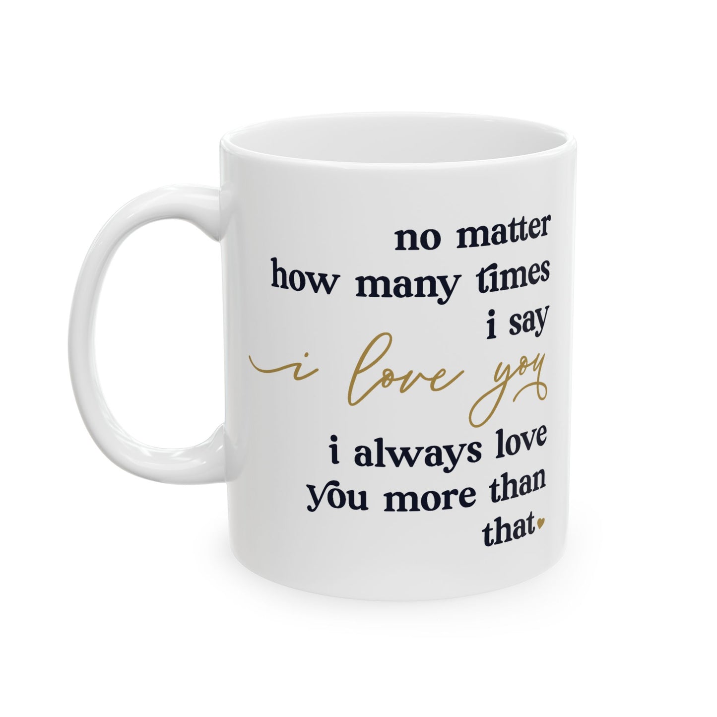 Valentine's Day Mug - No Matter