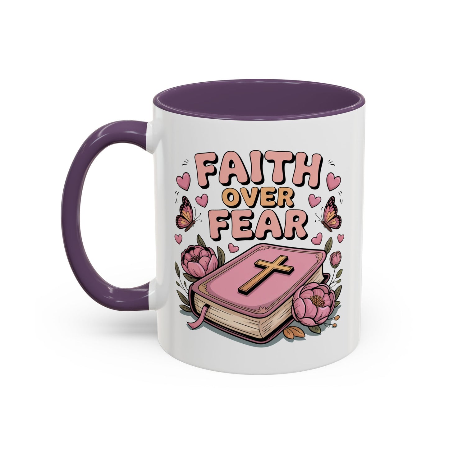 Religious Mug - Faith Over Fear