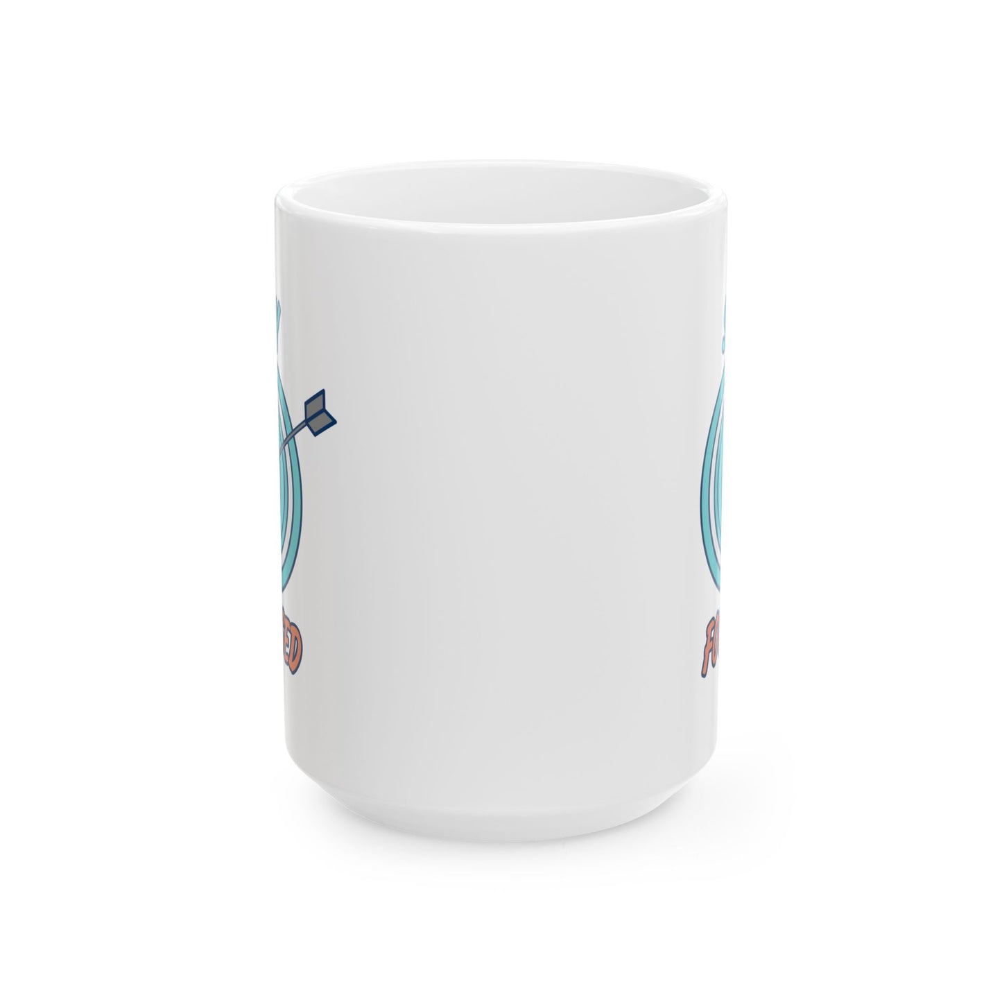 Motivation Mug - Stay Focused Arrow