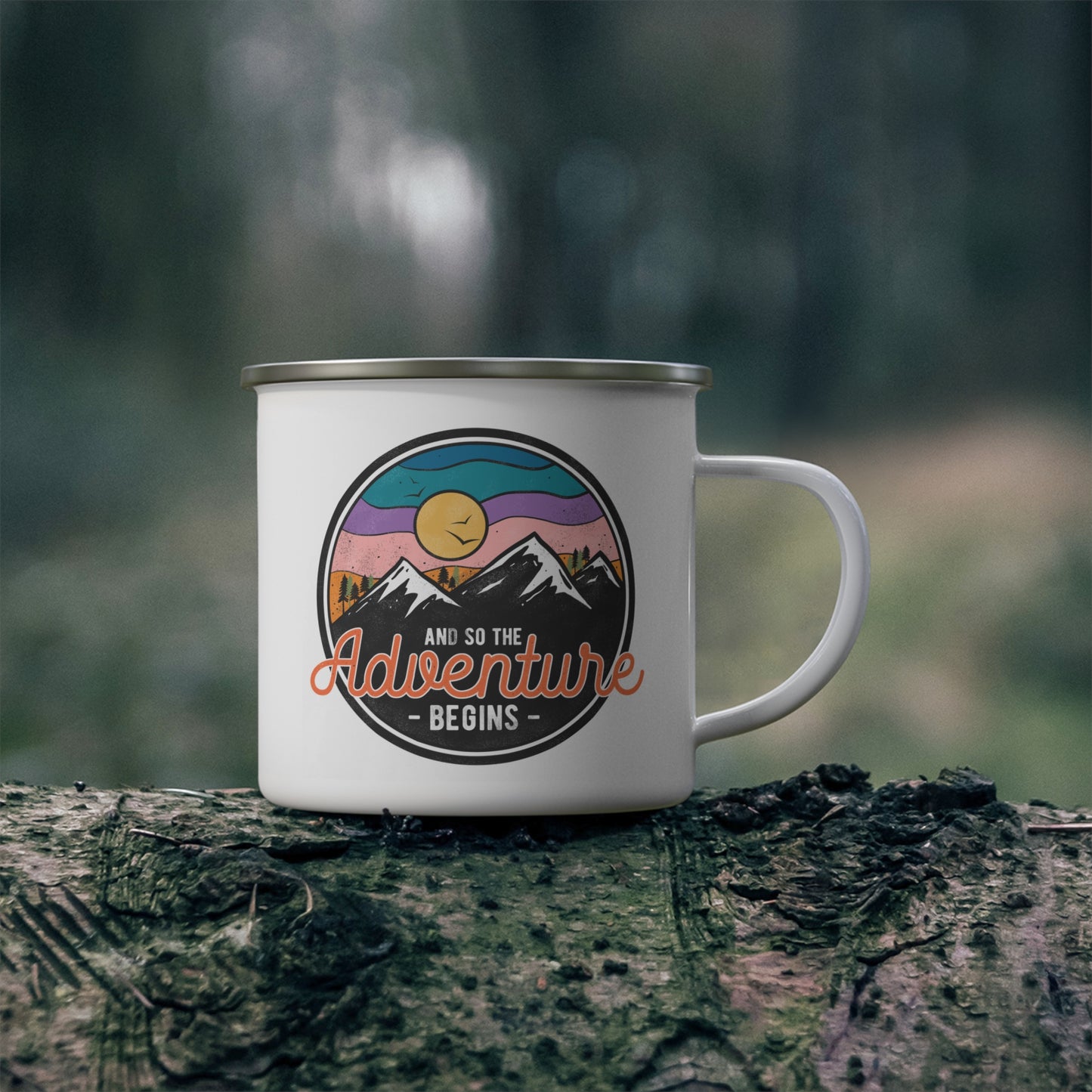 Adventure Mug - And So The Adventure Begins