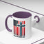 Religious Mug - One Nation Flag Cross