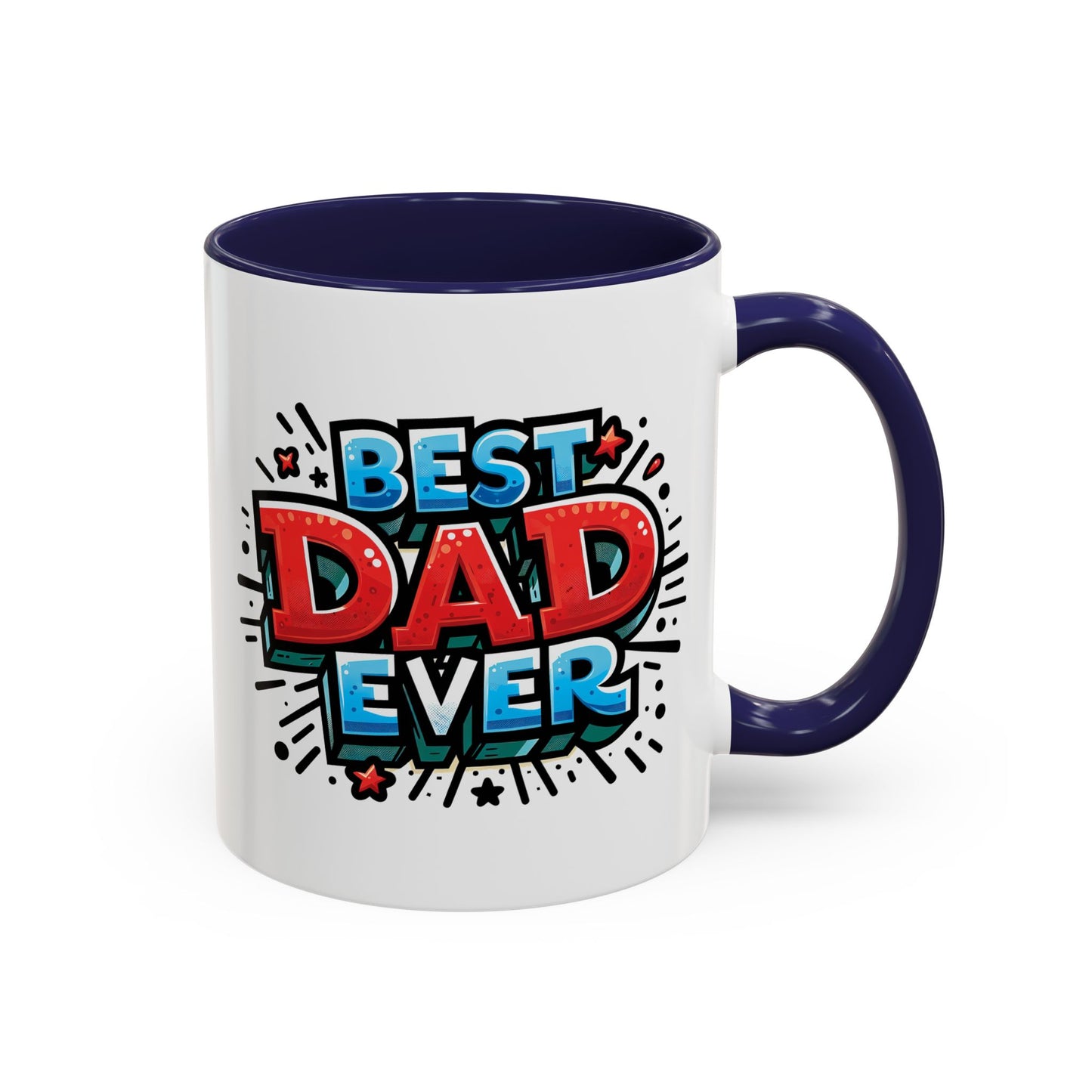 Father's Day Mug - Best Dad Ever Grafitti