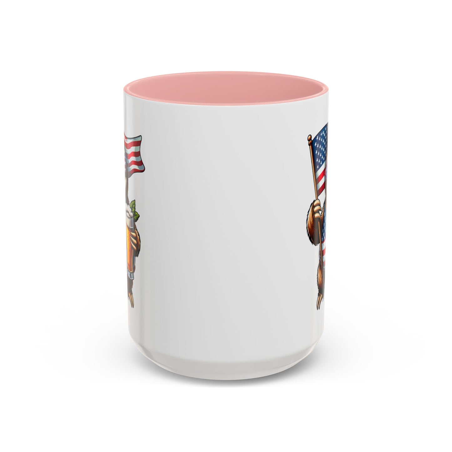4th of July Mug - Merica Sloth