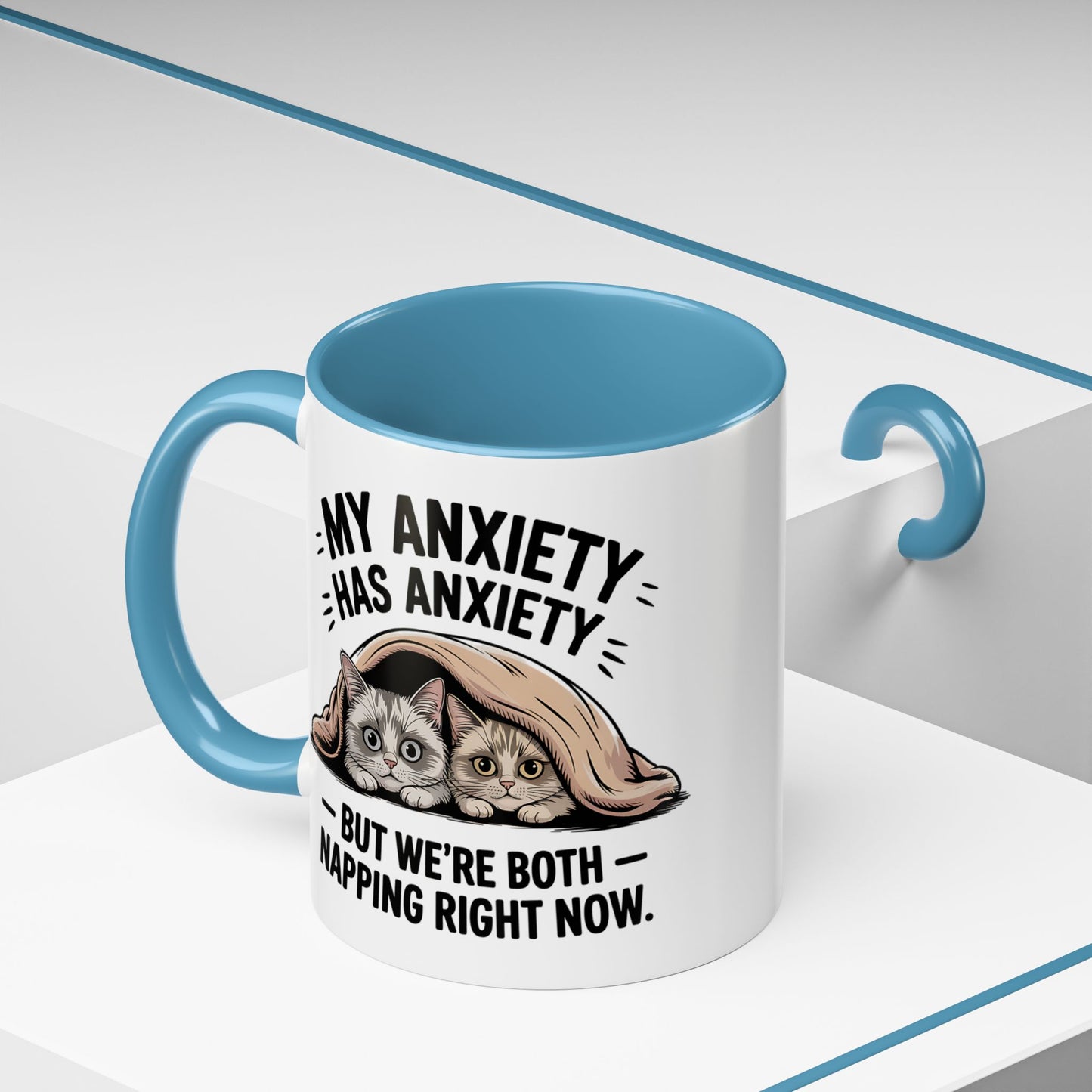 Animal Mug - My Anxiety Has Anxiety