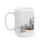 Christmas Mug - Snowy Landscape Train Wrap 6