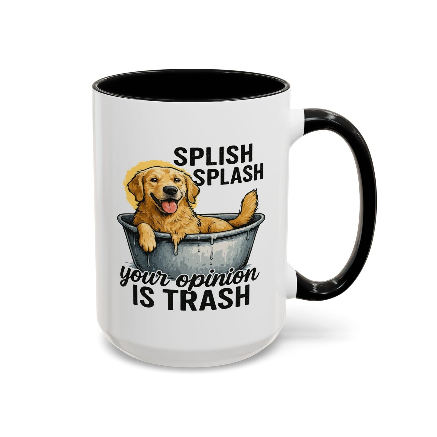Animal Mug - Splish Splash Your Opinion Is Trash