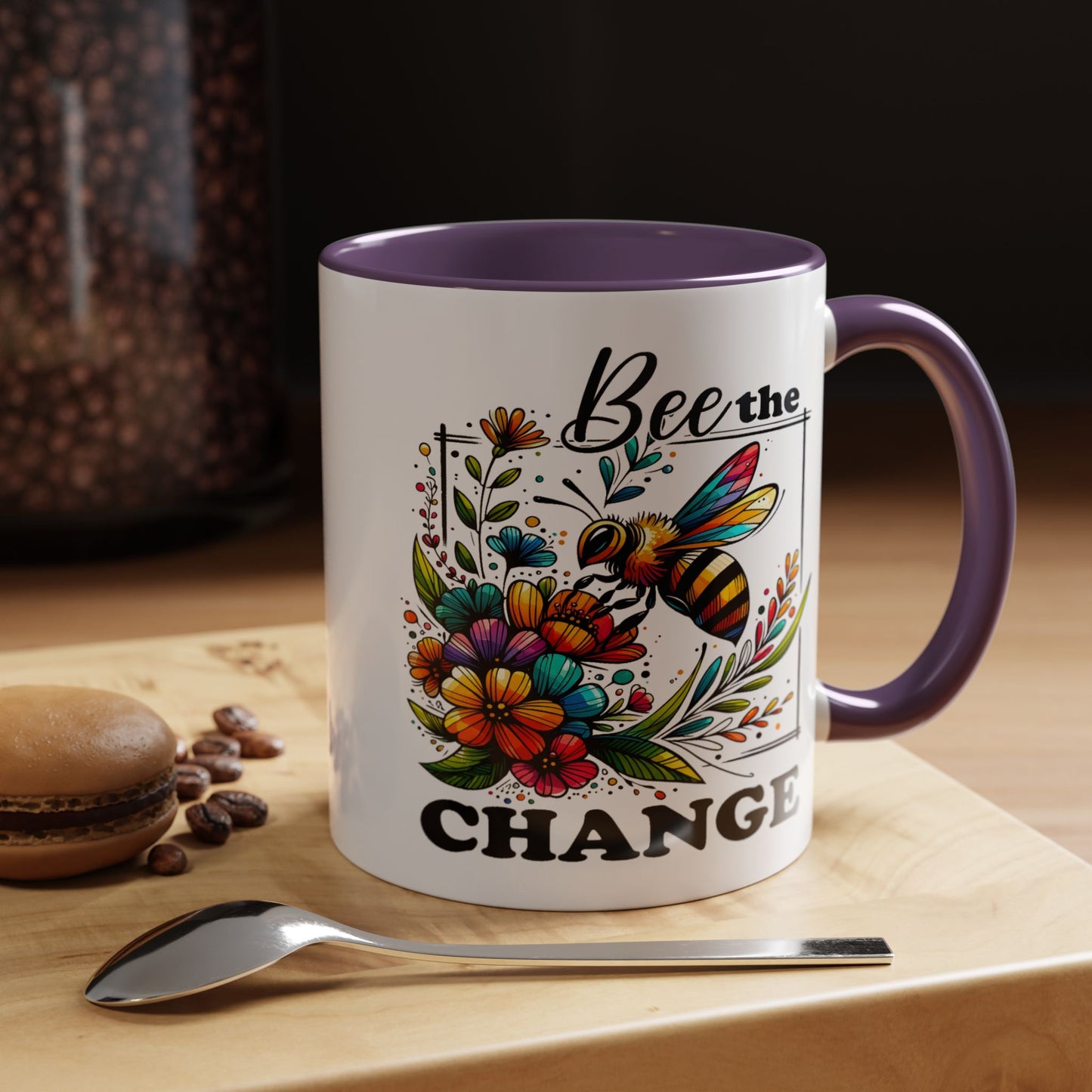 Motivation Mug - Bee The Change