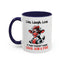 Humor Mug - Live Laugh Love Cow