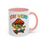Humor Mug - Stay Weird Mushroom Skateboard