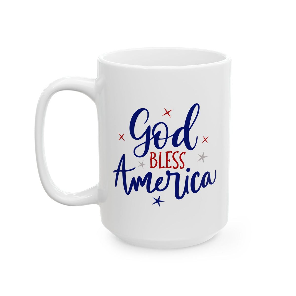 4th of July Mug - God Bless America Patriotic