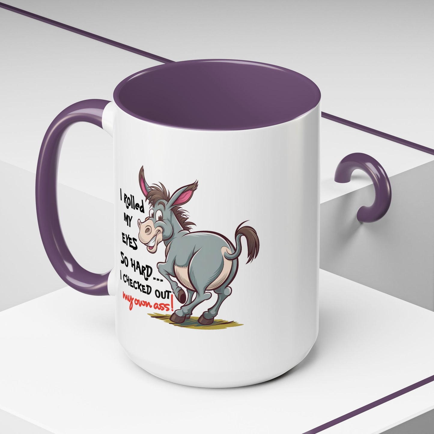 Adult Mug - I Rolled My Eyes So Hard