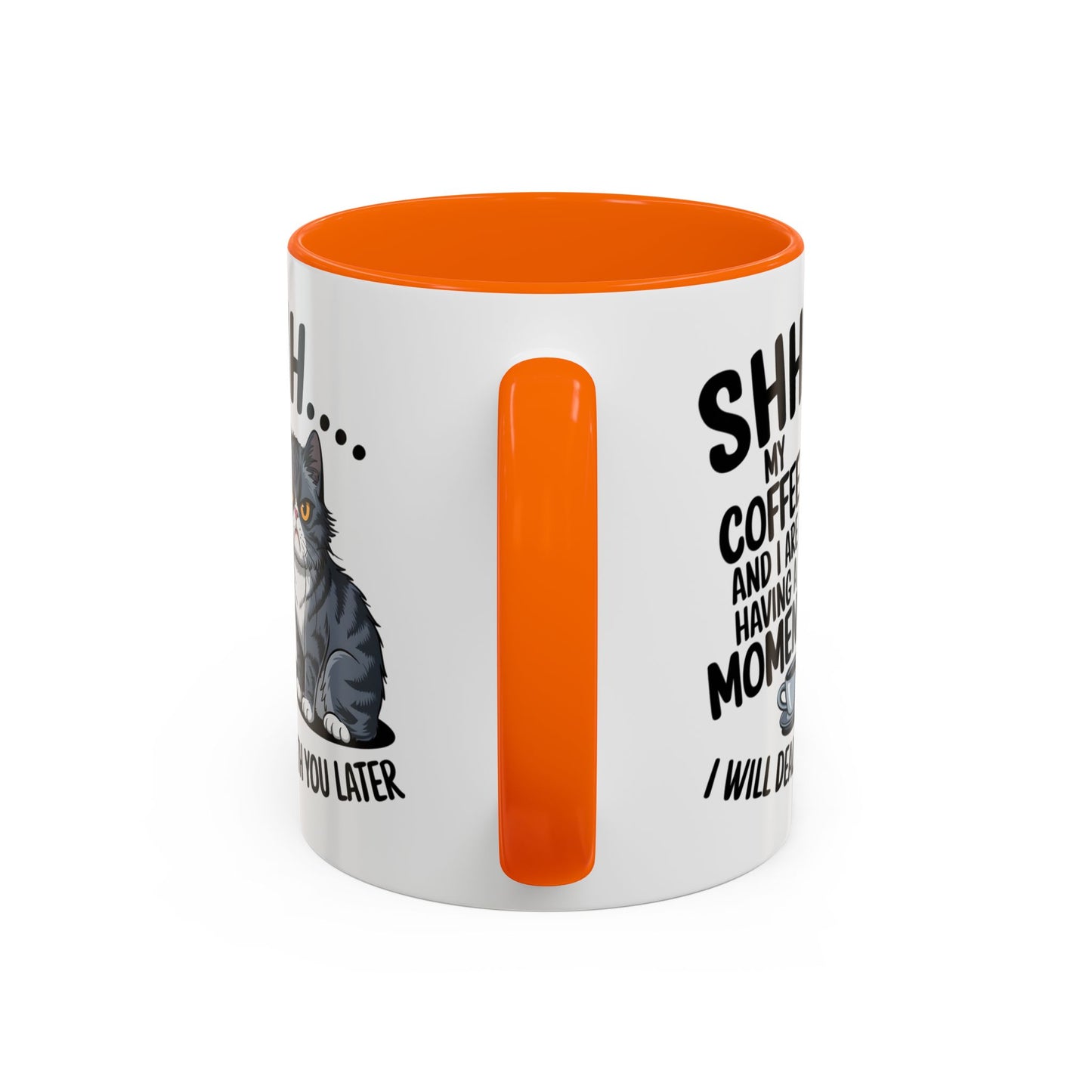 Animal Mug - Shhhh My Coffee and I