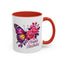 Birthday Mug - Butterfly Flowers