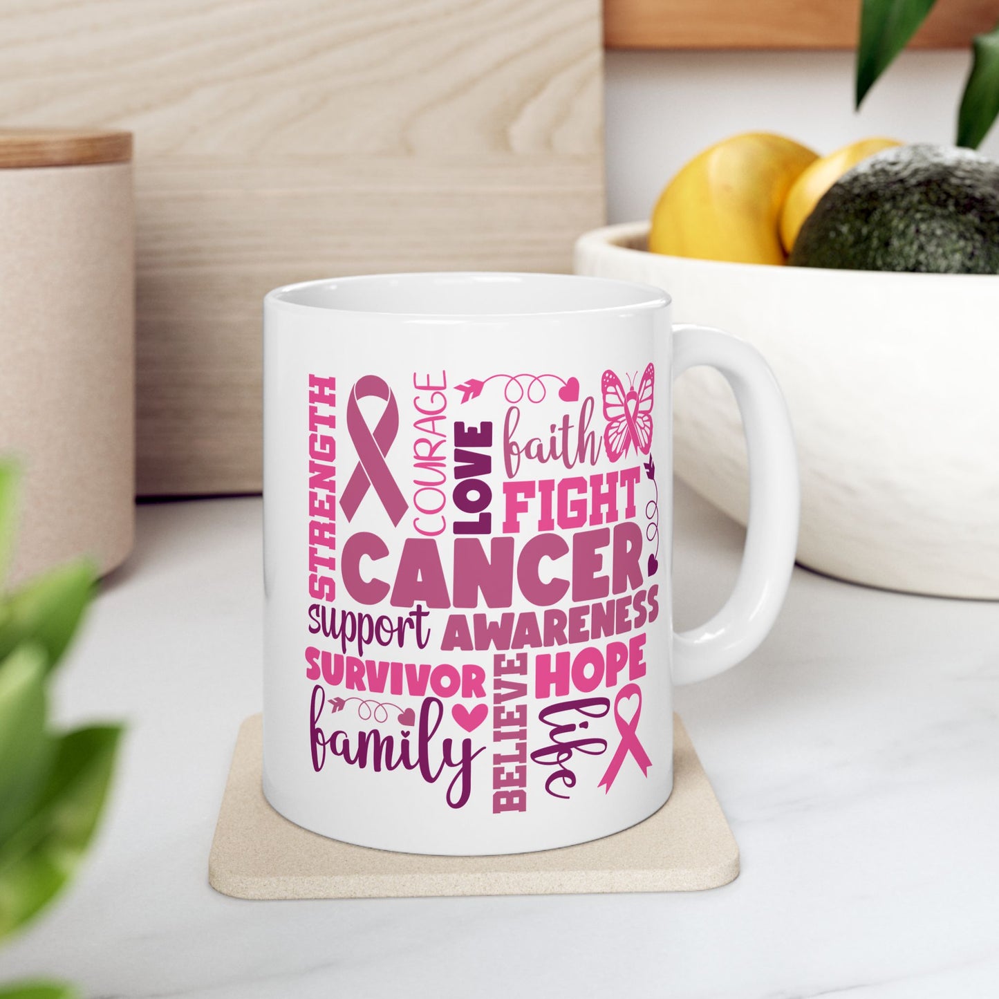 Support Mug - Cancer Awareness