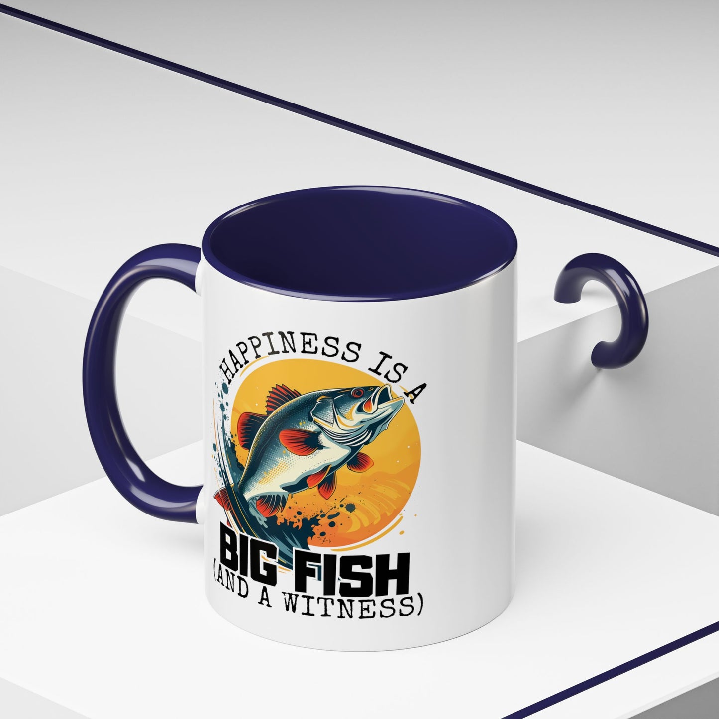 Adventure Mug - Happiness Is A Big Fish