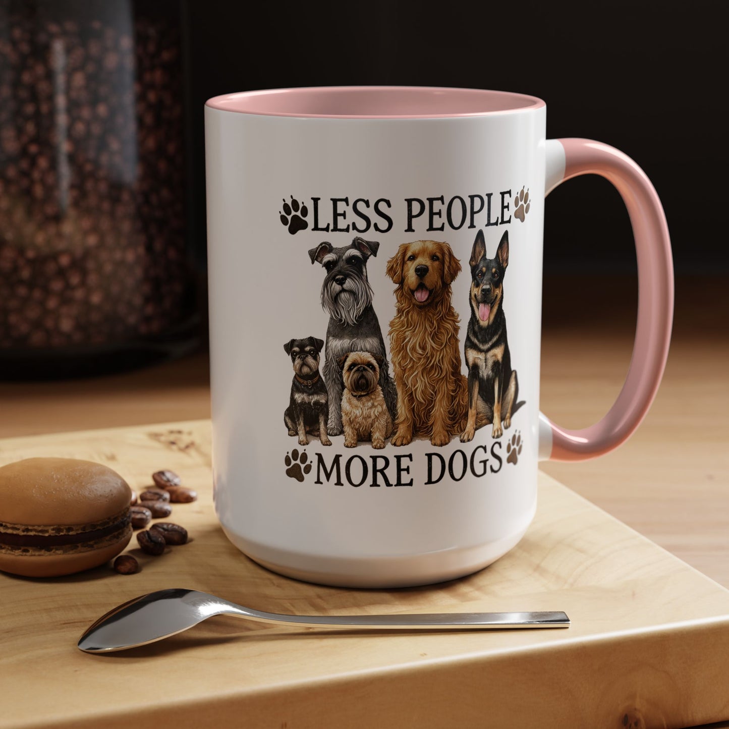 Animal Mug - Less People More Dogs