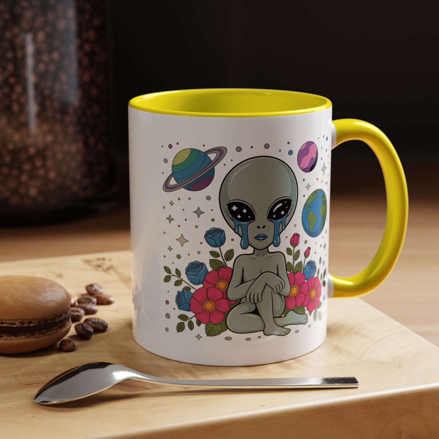 Alien Mug - Crying Alien