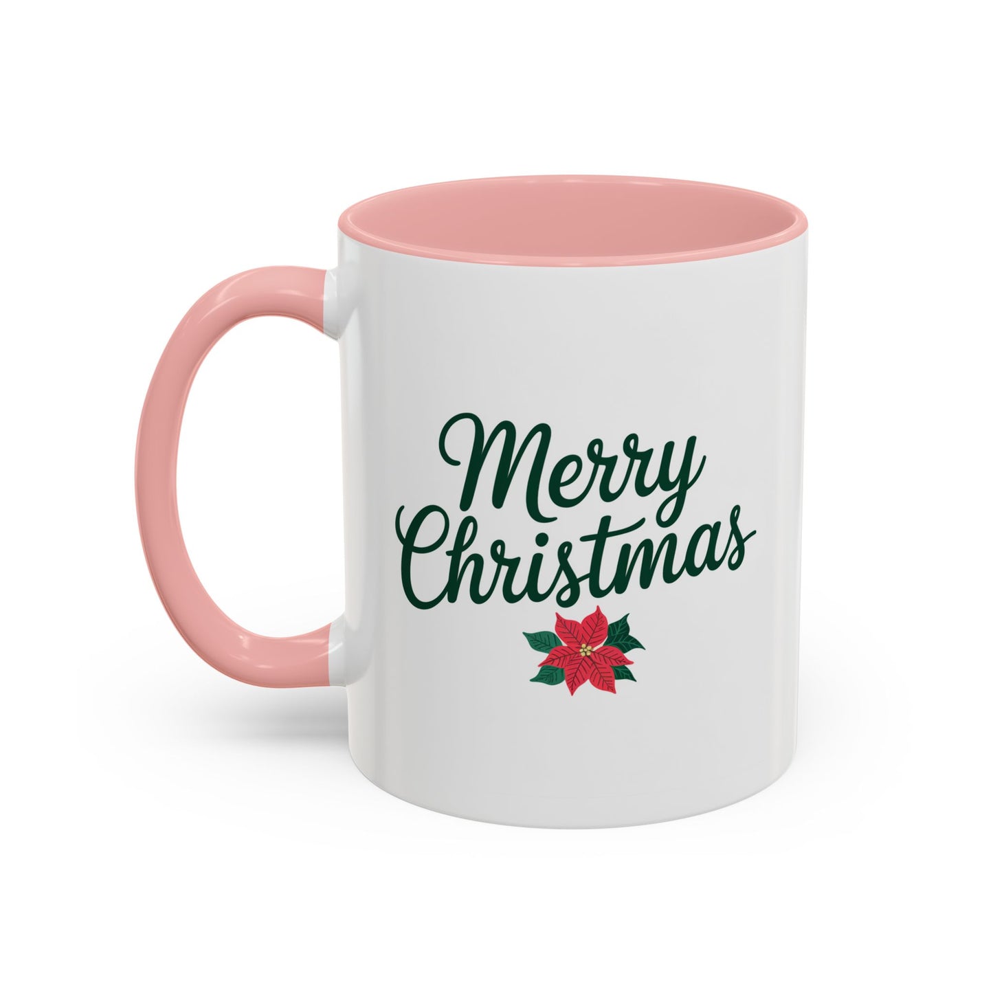 Christmas Mug - Merry Christmas Green Text