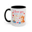 Anniversary Mug - I Love You More Than The Cat
